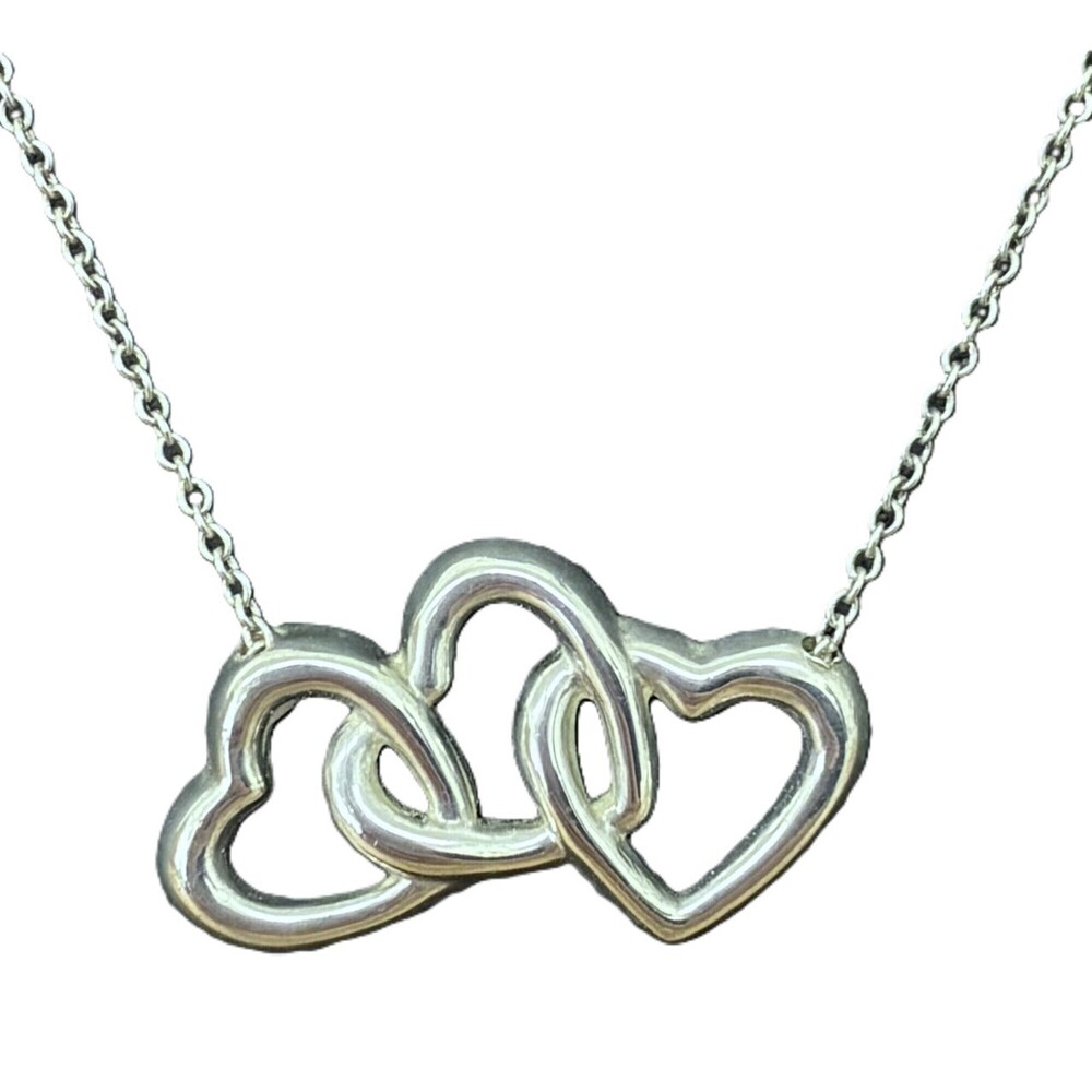 TIFFANY & CO. Silver Heart Necklace